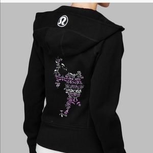 Lululemon embroidered hoodie